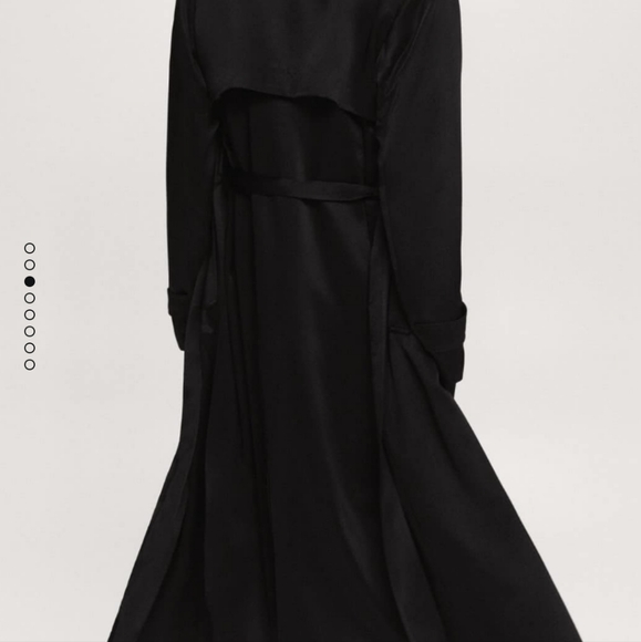 Mango Selection Collection satin trench coat - Picture 3 of 4